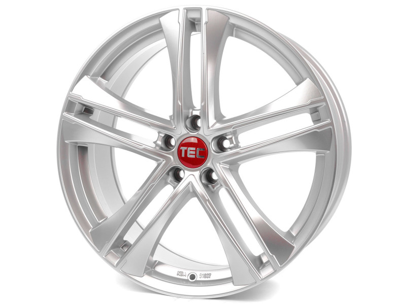 Диск Tec Speedwheels AS4 Hyper Silver R20 W8.5 PCD5x112 ET25 DIA72.5