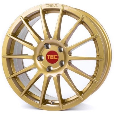 Диск Tec Speedwheels AS2 Gold R17 W7.5 PCD5x100 ET38 DIA57.1