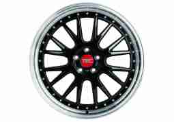 Диск Tec Speedwheels GT EVO Black Polished Lip R19 W8.5 PCD5x108 ET45 DIA72.5