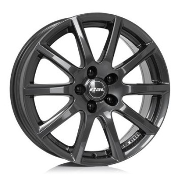Диск Rial Milano titanium R18 W7.5 PCD5x108 ET45 DIA70.1