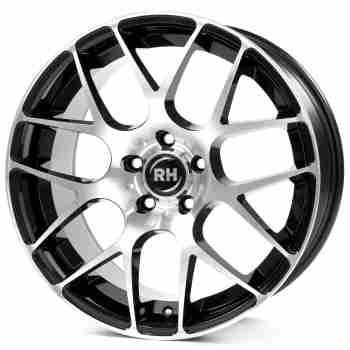 Диск RH Alurad NBU Race Black Front Polished R19 W9.5 PCD5x112 ET45 DIA72.6