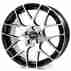 Диск RH Alurad NBU Race Black Front Polished R19 W9.5 PCD5x112 ET45 DIA72.6