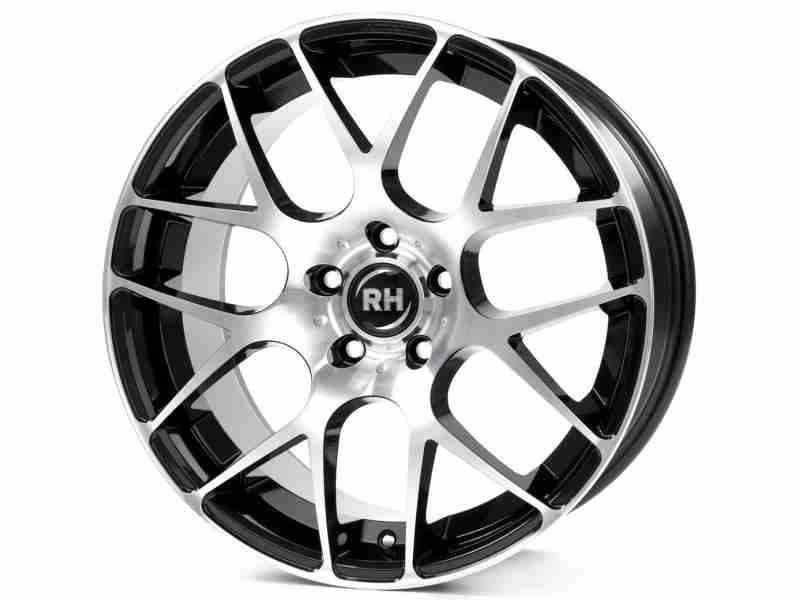 Диск RH Alurad NBU Race Black Front Polished R19 W9.5 PCD5x112 ET45 DIA72.6