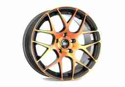 Диск RH Alurad NBU Race Black Front Orange R19 W8.5 PCD5x120 ET35 DIA72.6