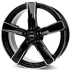 Диск DBV 5SP 004 Black Front Polish R15 W6.0 PCD5x105 ET37 DIA56.6