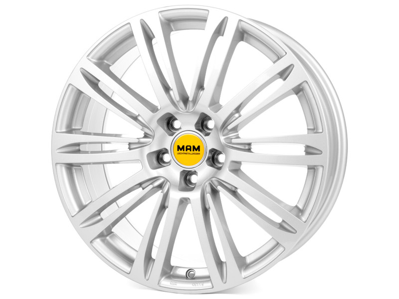 Диск MAM A4 Silver Painted R18 W8.0 PCD5x112 ET35 DIA66.5