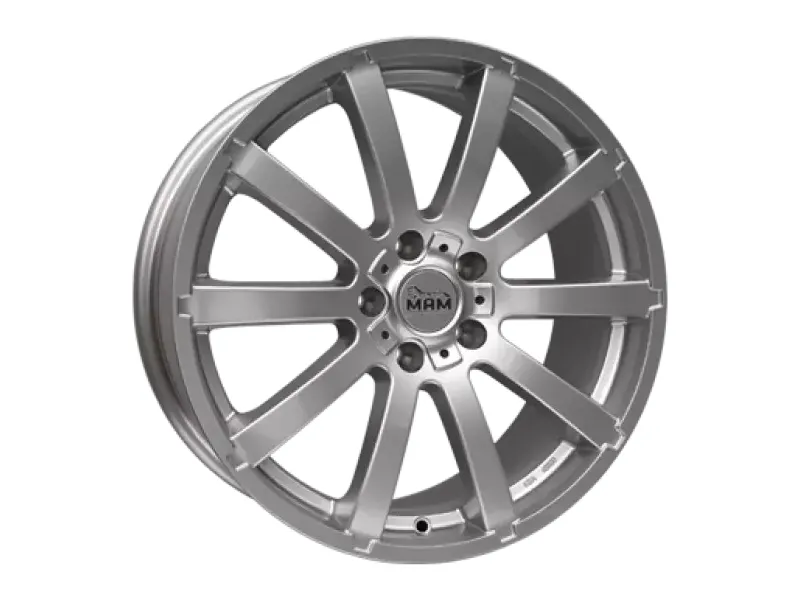Диск MAM W3 Silver Painted R18 W8.0 PCD5x105 ET40 DIA56.6