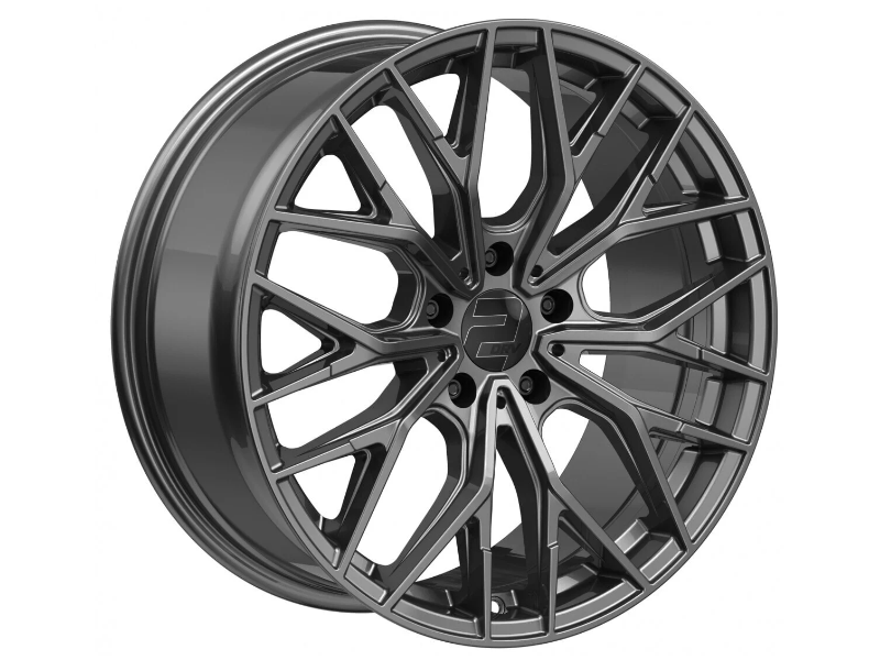 Wheelworld WH37 Daytona grey glossy painted W8.5 R19 PCD5x112 ET48 DIA66.6