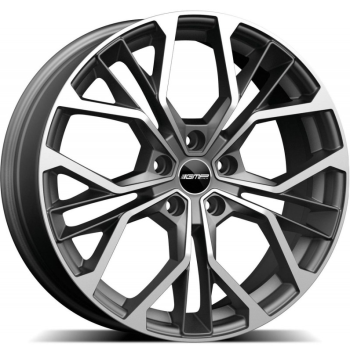 Диск GMP Italia MATISSE Matt Anthracite Diamond W7.5 R19 PCD5x108 ET45 DIA73.1
