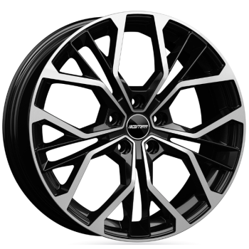 Диск GMP Italia MATISSE Black diamond W7.5 R19 PCD5x108 ET45 DIA73.1