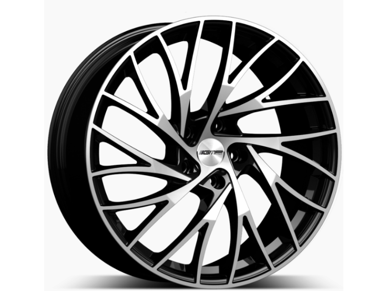 GMP Italia Enigma W8.5 R20 PCD5x112 ET45 DIA75.0 Black Diamond