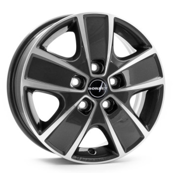 Диск Borbet CWG MAP (mistral anthracite polished) R16 W6.0 PCD5x118 ET68 DIA71.1