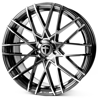 Диск Tomason TN19 Dark Hyperblack polished R20 W8.5 PCD5x112 ET30 DIA72.6