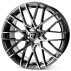 Диск Tomason TN19 Dark Hyperblack polished R20 W8.5 PCD5x112 ET30 DIA72.6