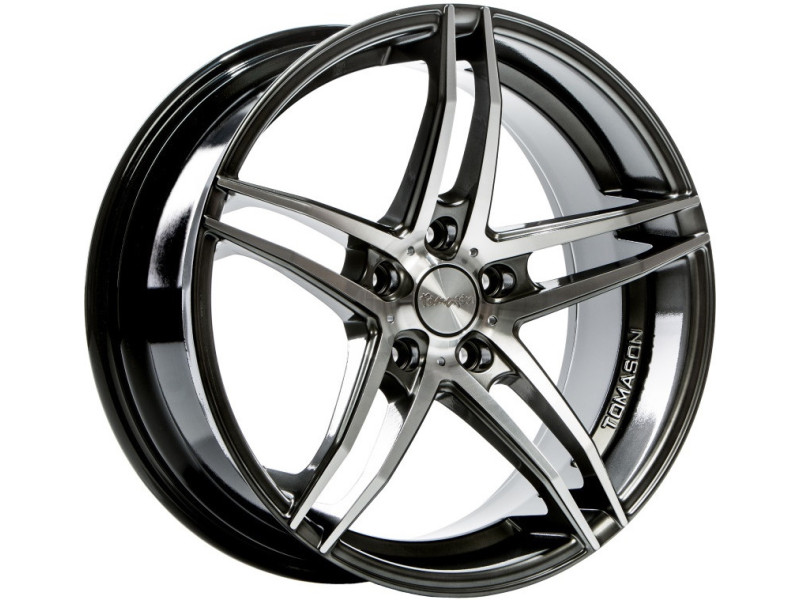 Диск Tomason TN12 Dark Hyperblack polished R18 W8.5 PCD5x120 ET35 DIA72.6