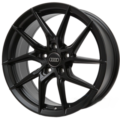 Replica Audi VS1057 Satin Black W7.5 R17 PCD5x112 ET37 DIA73.1