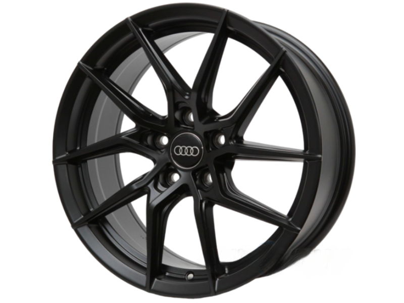 Replica Audi VS1057 Satin Black W7.5 R17 PCD5x112 ET37 DIA73.1