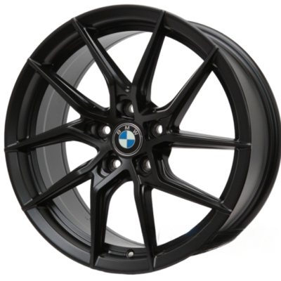 Replica BMW VS1057 Satin Black W8.0 R18 PCD5x112 ET42 DIA66.6