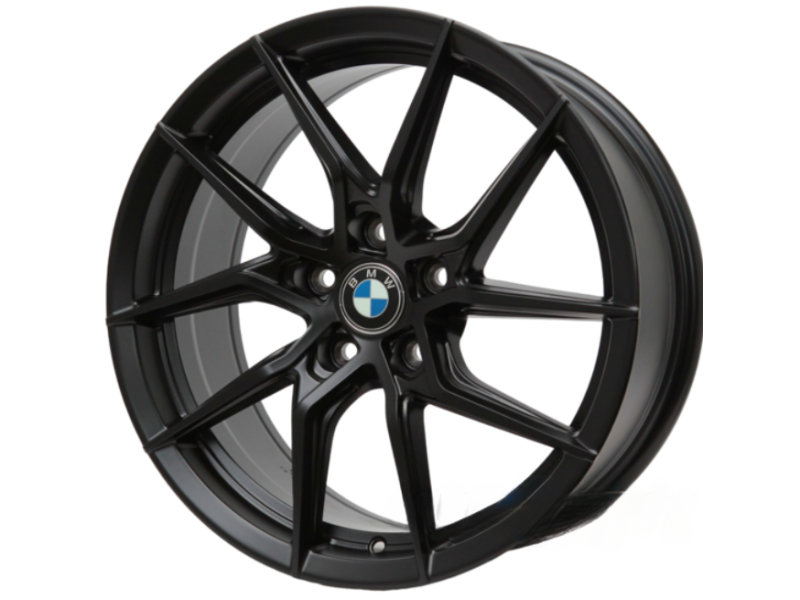 Replica BMW VS1057 Satin Black W8.0 R18 PCD5x112 ET42 DIA66.6