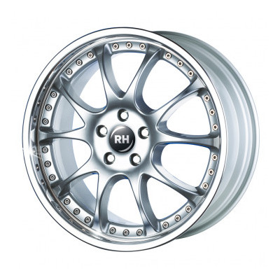 Диск RH Alurad RAK Phoenix Silver Horn Edelstahl R18 W9.5 PCD5x120 ET48 DIA74.1