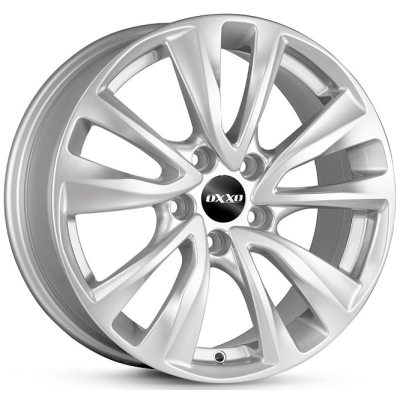 Oxxo Oberon 5 (OX08) W7.0 R16 PCD5x108 ET44 DID65.1 Silver