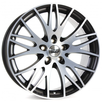 Диск CMS C8 Diamond Matt Black R17 W7.5 PCD5x112 ET48 DIA72.6