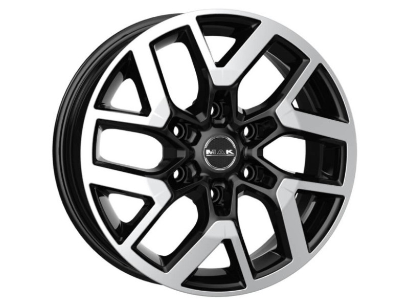 Диск Mak Gravel Black Mirror R18 W8.0 PCD6x139.7 ET50 DIA93.1