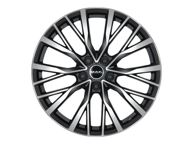 Диск Mak Kent Black Mirror R21 W8.5 PCD5x120 ET38 DIA72.6