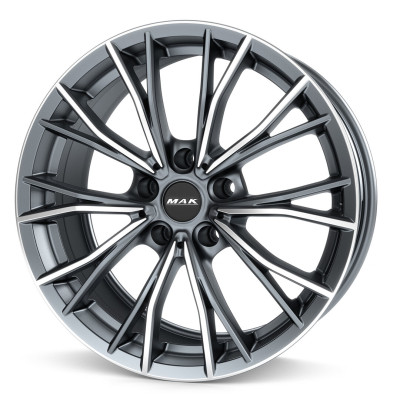 Диск Mak Fabrik Gun Met-Mirror Face R18 W8.0 PCD5x112 ET30 DIA66.6