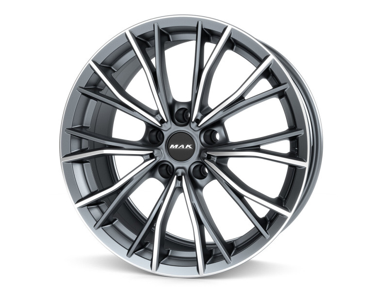 Диск Mak Fabrik Gun Met-Mirror Face R18 W8.0 PCD5x112 ET30 DIA66.6