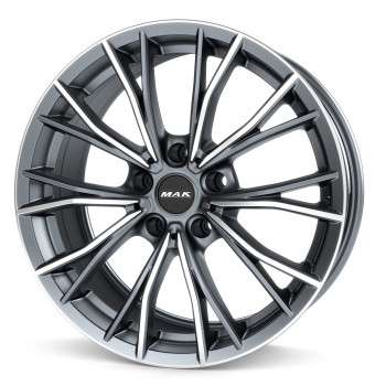 Диск Mak Fabrik Gun Met-Mirror Face R19 W8.5 PCD5x112 ET25 DIA66.6
