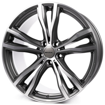 Диск Mak X-Mode Gun Met-Mirror Face R20 W11.0 PCD5x120 ET35 DIA74.1