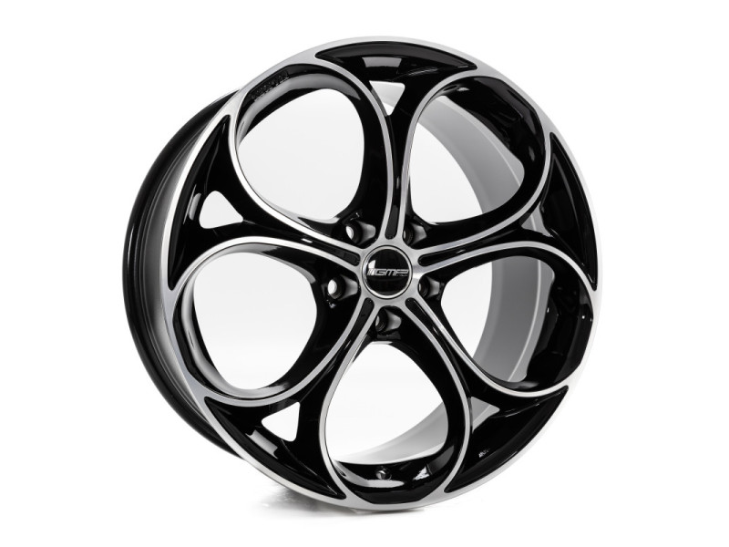 Диск GMP Italia Drake black diamond R19 W9.0 PCD5x110 ET34 DIA65.1