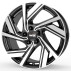 Диск Platin P114 Black Front Polished R19 W8.0 PCD5x112 ET35 DIA66.6