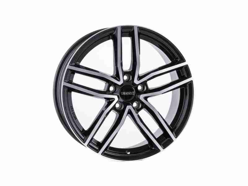 Диск Dezent TR Black Polished R16 W6.5 PCD5x114.3 ET45 DIA67.1