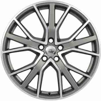 Диск WSP Italy Audi (W571) Alicudi Matt Gun Metal Polished R20 W9.0 PCD5x112 ET34 DIA66.6