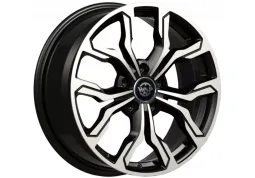 Диск WSP Italy (WD002) New York Glossy Black Polished R18 W7.5 PCD5x112 ET46 DIA57.1