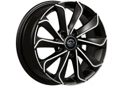 Диск WSP Italy (WD003) Corinto Glossy Black Polished R16 W6.5 PCD5x114.3 ET35 DIA66.1