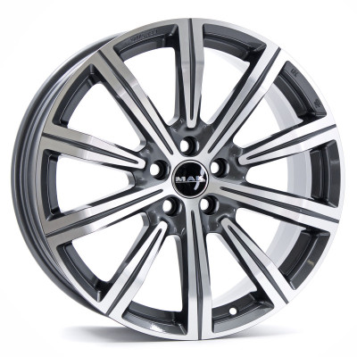 Диск Mak Birmingham Gun Met Mirror Face R20 W8.5 PCD5x112 ET28 DIA66.45