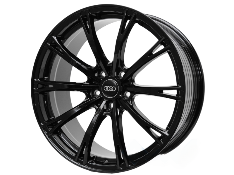 Диск Replica Audi FF-16 W8.5 R19 PCD5x112 ET30 DIA66.6 Gloss Black