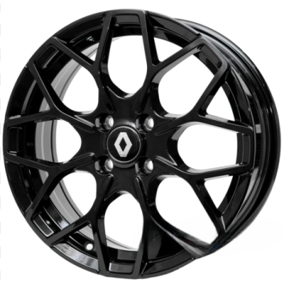 Диск Replica Renault 8112 W6.0 R16 PCD4x100 ET35 DIA60.1 Black