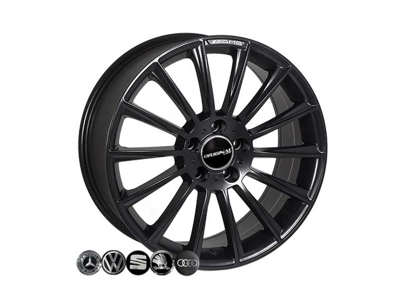 Диск ZF MB139 MattBlack R18 W8.0 PCD5x112 ET41 DIA66.6