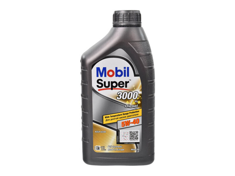 Масло MOBIL SUPER 3000 Diesel 5W-40 (1л)