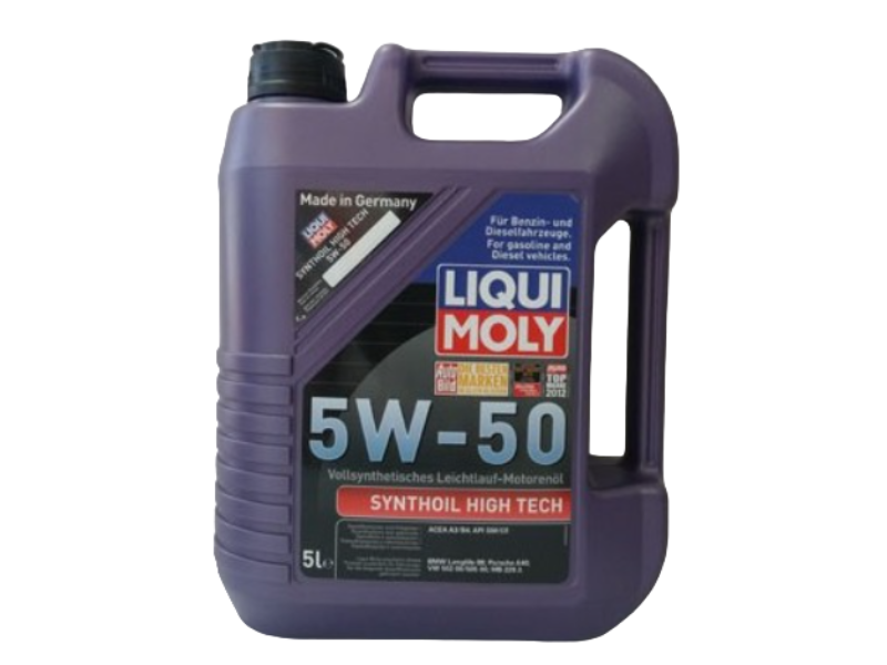 Масло LIQUI MOLY Synthoil Hihg Tech SAE 5W-50 (5л)