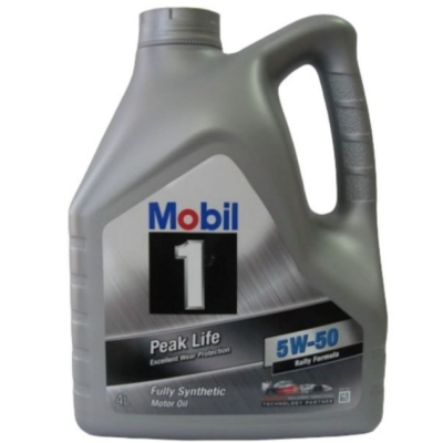 Олива MOBIL Peak Life 5W-50 (4л)