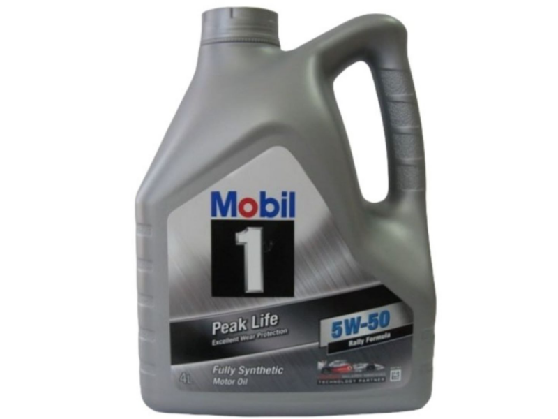 Олива MOBIL Peak Life 5W-50 (4л)