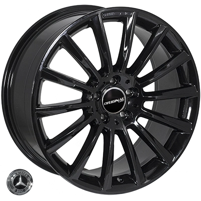 Диск JH AO8029 Black R19 W8.5 PCD5x112 ET45 DIA66.6
