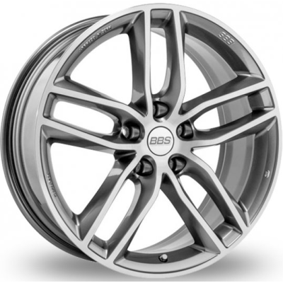 Диск BBS SX W9.0 R20 PCD5x114.3 ET42 DIA82 Titan front polished