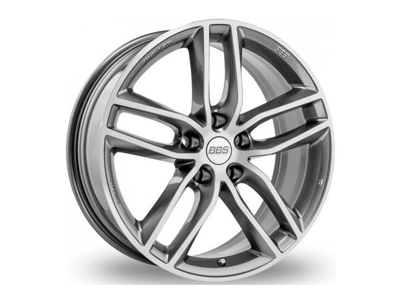 Диск BBS SX W9.0 R20 PCD5x114.3 ET42 DIA82 Titan front polished