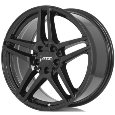 Диск ATS Mizar Black R18 W8.5 PCD5x112 ET48 DIA66.5